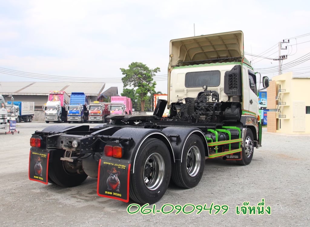 🔥ซื้อคู่หัวหางช่วยดาวน์ 120,000 บาท  สิบล้อหัวลาก Hino Victor  380 แรงม้า ปี 62 (7351)