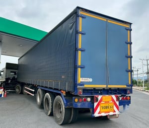 หางตู้ผ้าใบสามเพลา อู่สามมิตร ปี 2565 (0160)