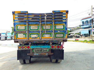 สิบล้อดั้มพ์พ่วง Hino FM1A  344 แรงม้า ปี 2556 (3163)