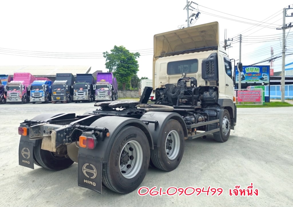 ‼️ มีระบบเป่าปูนผง  สิบล้อหัวลาก Hino Victor  344 แรงม้า ปี 66 (6448)