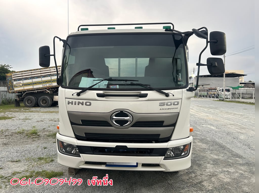 หกล้อกระบะเว้นช่องติดเครน Hino FC9J 175 แรงม้า ปี 67 (3859) หกล้อกระบะเว้นช่องติดเครน Hino FC9J 175 แรงม้า ปี 67 (3859)