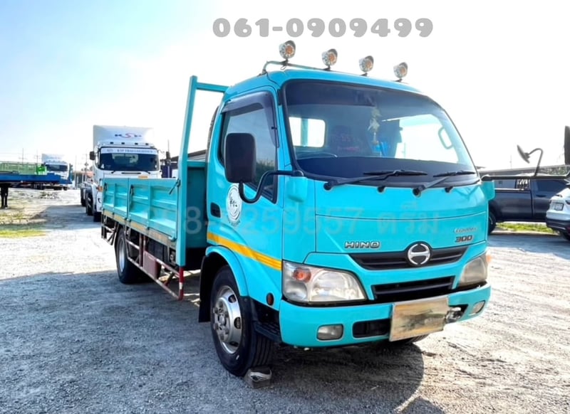 หกล้อกระบะคาร์โก้  HINO XZU  150 แรง ปี 2563 (5876)