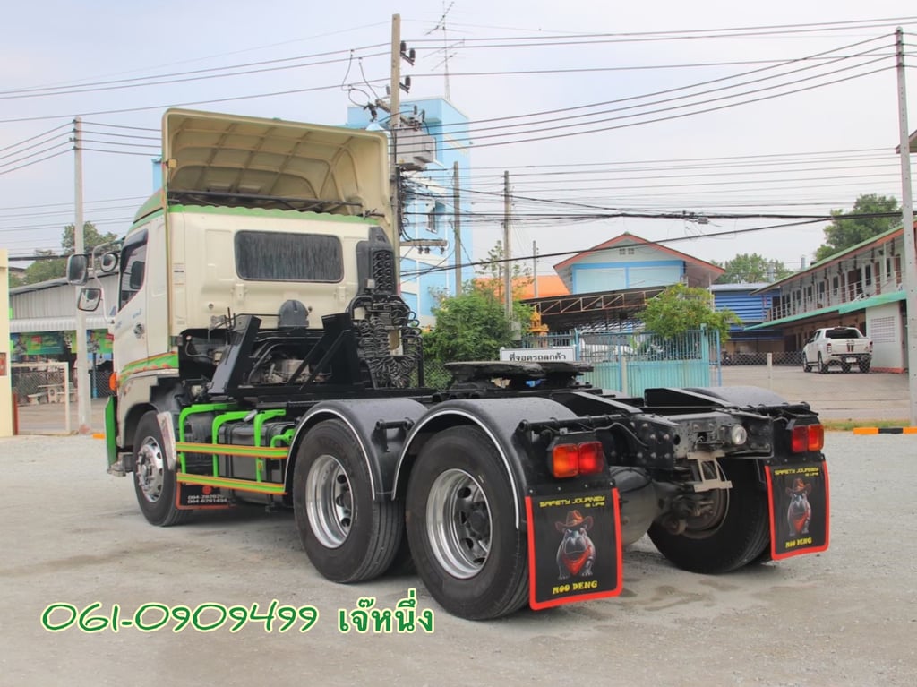 🔥ซื้อคู่หัวหางช่วยดาวน์ 120,000 บาท  สิบล้อหัวลาก Hino Victor  380 แรงม้า ปี 62 (7351)