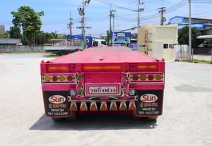 หางพื้นเรียบสามเพลา อู่ เดอะซัน ปี 2565 (0376)