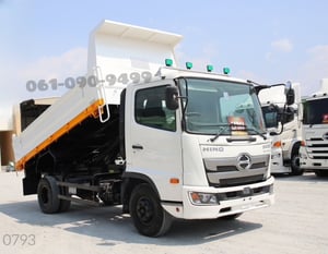 🔥ไมล์เพียง 38,xxx km. ☎️โทร.เลย 061-0909499   หกล้อดั้มพ์ HINO FC9J  175 แรงม้า 2565 (0793)