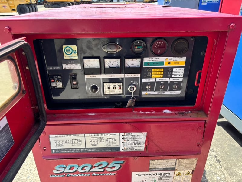 เครื่องปั่นไฟแอร์แมน25kva