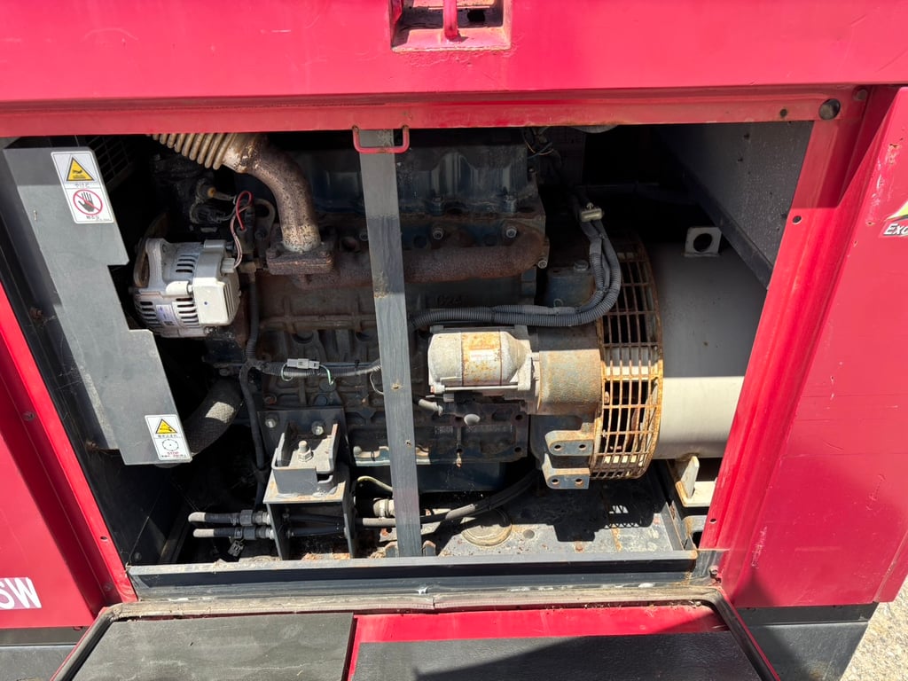 เครื่องปั่นไฟแอร์แมน25kva เครื่องปั่นไฟแอร์แมน25kva
