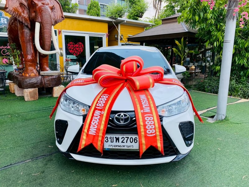 #TOYOTA YARIS 1.2 Entry ปี 2022 + LPG