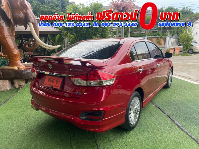 SUZUKI CIAZ 1.2 RS ปี 2021▶ซีดานอีโคคาร์ตัวท็อป ห้องโดยสารกว้าง SUZUKI CIAZ 1.2 RS ปี 2021▶ซีดานอีโคคาร์ตัวท็อป ห้องโดยสารกว้าง