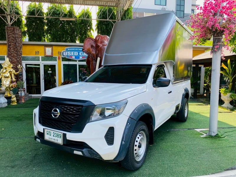 NISSAN NAVARA SINGLECAB 2.5 SL ปี 2022 ไมล์แท้ +ฟรีหลังคาอลูมิเนียมใหม่ 