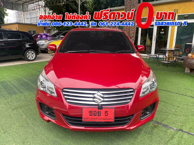 SUZUKI CIAZ 1.2 RS ปี 2021▶ซีดานอีโคคาร์ตัวท็อป ห้องโดยสารกว้าง 