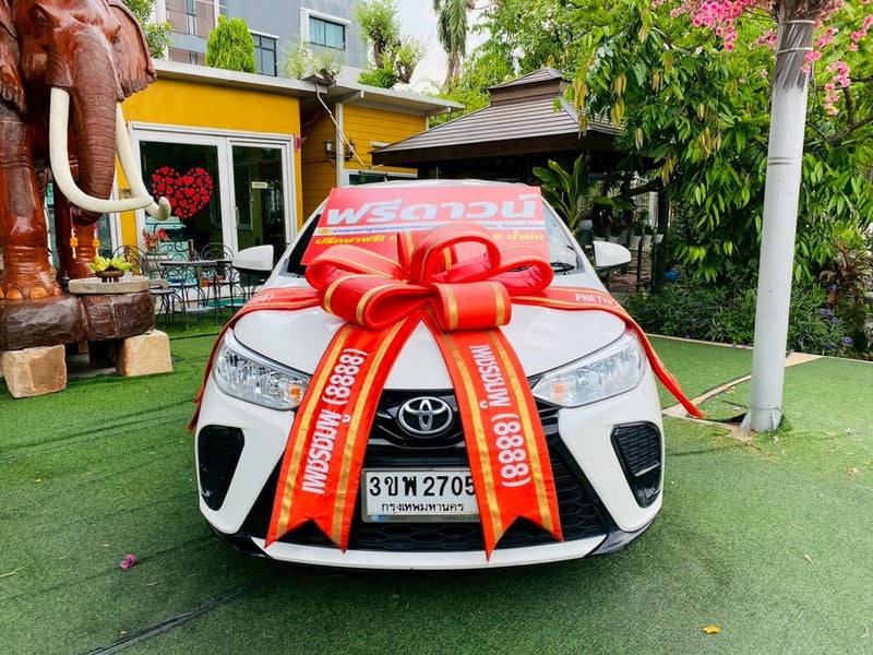 #TOYOTA YARIS 1.2 Entry ปี 2022 + LPG