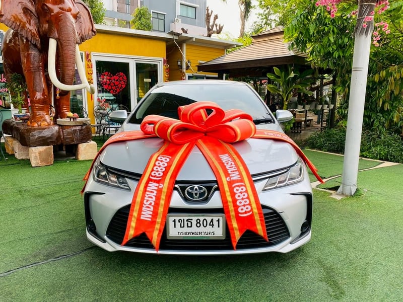 TOYOTA  ALTIS 1.6 G ปี 2020 เบาะหนังแท้สีดำ  AIRBAG 7 ใบ