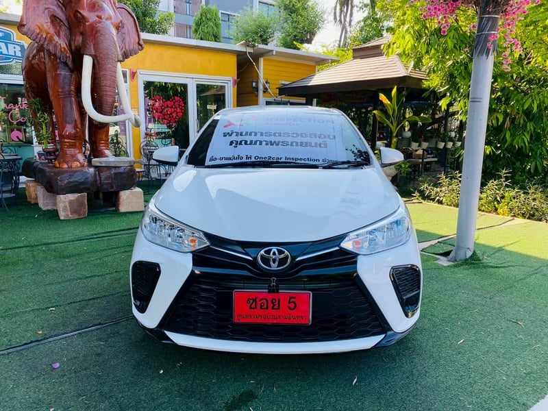 #TOYOTA YARIS 1.2 Entry ปี 2022  ติดตั้งแก๊ส LPG เรียบร้อย ใช้งานได้ 2 ระบบ
