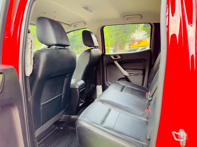 FORD RANGER DOUBLE CAB 2.2 XLT Hi-Rider ปี 2022 ยกสูงจากโรงงาน เบาะหนังเดิม