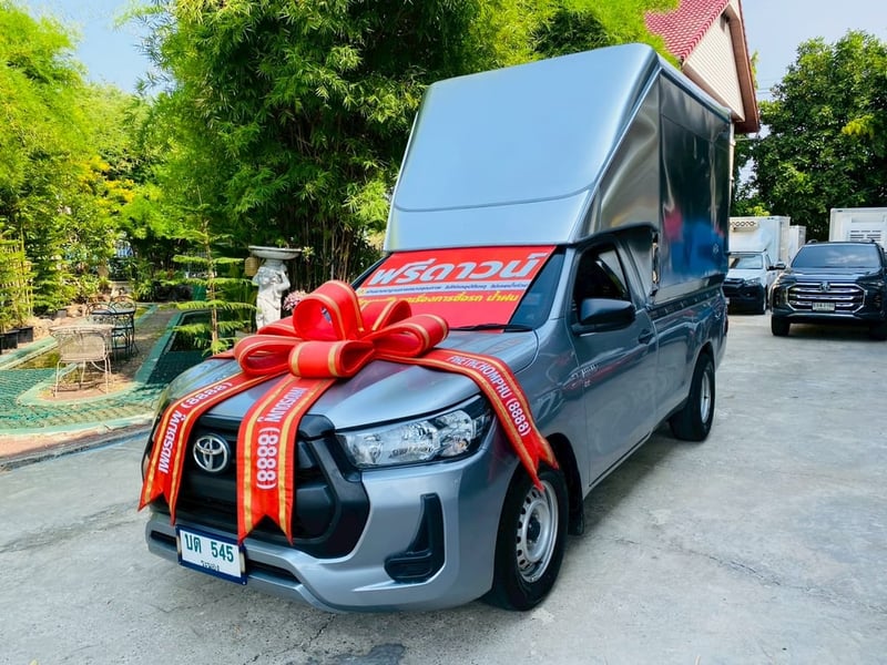 Toyota Hilux Revo 2.8  Entry  ตอนเดียว ปี 2023ฟรีหลังคาอลูมิเนียมใหม่ สูง 210 ซม. พร้อมใช้งานทันที