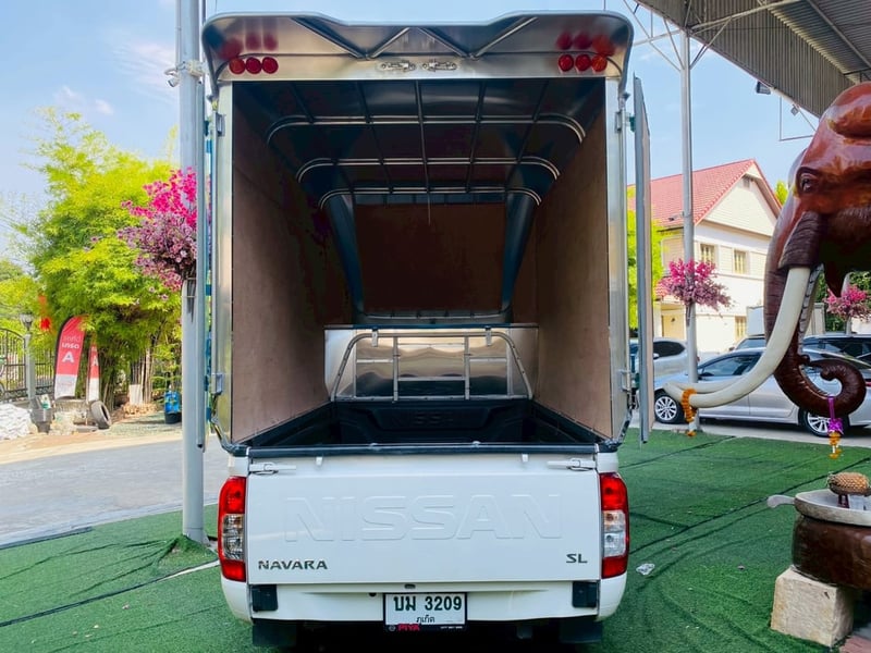 NISSAN NAVARA SINGLECAB 2.5 SL ปี 2023ฟรีหลังคาอลูมิเนียมใหม่  เสริมแหนบข้างละ 8 แผ่น 