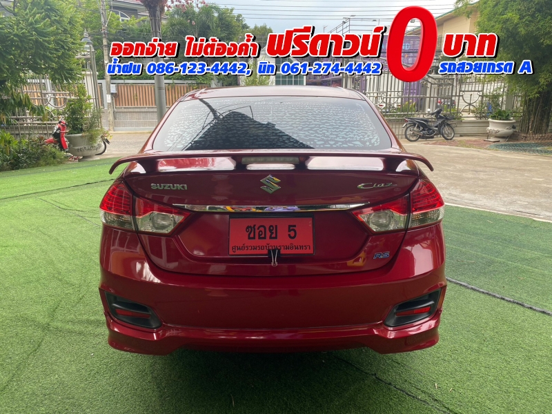 SUZUKI CIAZ 1.2 RS ปี 2021▶ซีดานอีโคคาร์ตัวท็อป ห้องโดยสารกว้าง SUZUKI CIAZ 1.2 RS ปี 2021▶ซีดานอีโคคาร์ตัวท็อป ห้องโดยสารกว้าง