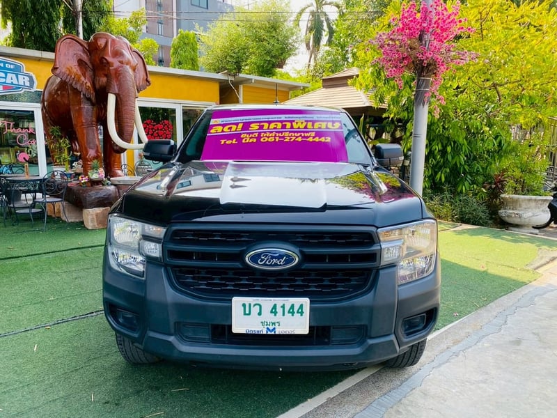 #FORD RANGER SINGLE CAB 2.0 XL 4WD MT ปี  2024 ลุยได้ทุกเส้นทาง แรง ประหยัด