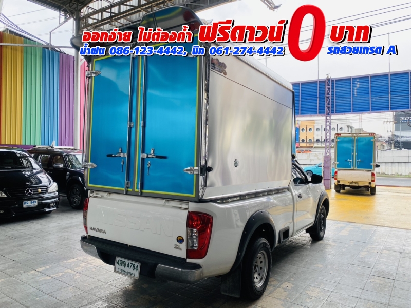 #NISSAN NAVARA SINGLECAB 2.5 SL ปี 2022▶ฟรีหลังคาอลูมิเนียมใหม่ 