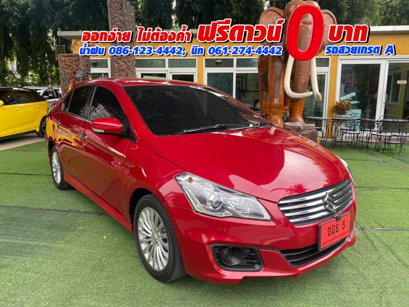 SUZUKI CIAZ 1.2 RS ปี 2021▶ซีดานอีโคคาร์ตัวท็อป ห้องโดยสารกว้าง SUZUKI CIAZ 1.2 RS ปี 2021▶ซีดานอีโคคาร์ตัวท็อป ห้องโดยสารกว้าง