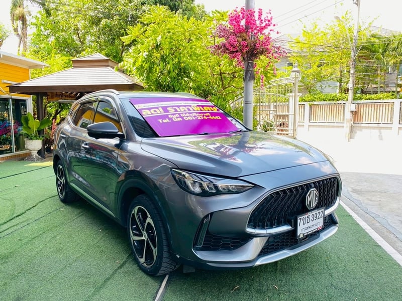 #MG HS 1.5 X SUNROOF i-Smart ปี 2023 สตาทเอ็นจิ่น ล้อแม็คทูโทน 