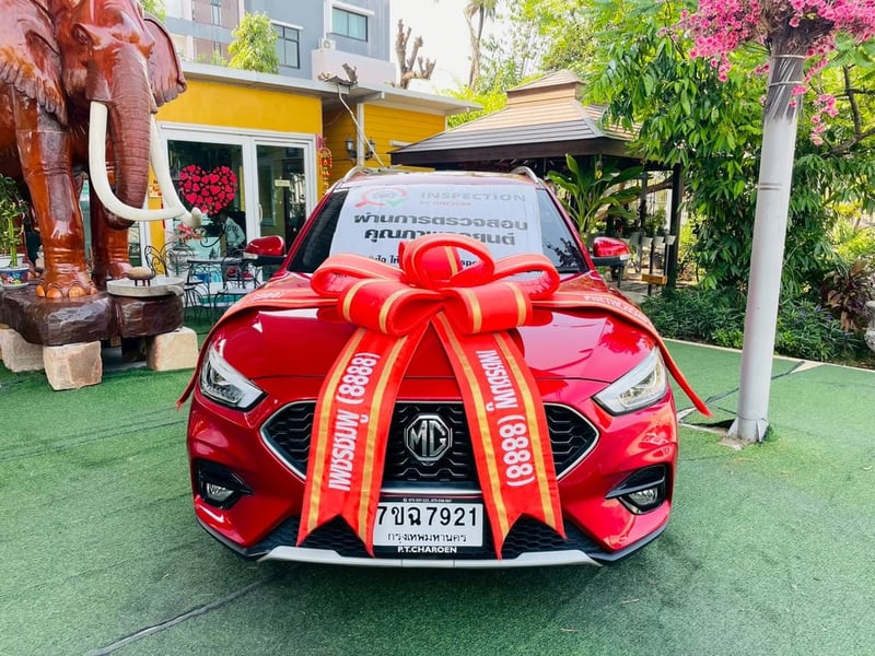 MG ZS 1.5V SUNROOF i-Smart  ไมล์แท้ ปี 2026 ท็อปสุดในรุ่น เกียร์ออโต้ 