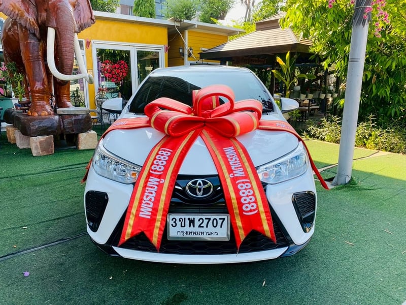 #TOYOTA YARIS 1.2 Entry ปี 2022 + LPG