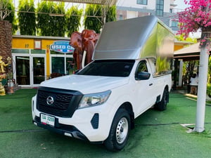 NISSAN NAVARA SINGLECAB 2.5 SL ปี 2023ฟรีหลังคาอลูมิเนียมใหม่  เสริมแหนบข้างละ 8 แผ่น 
