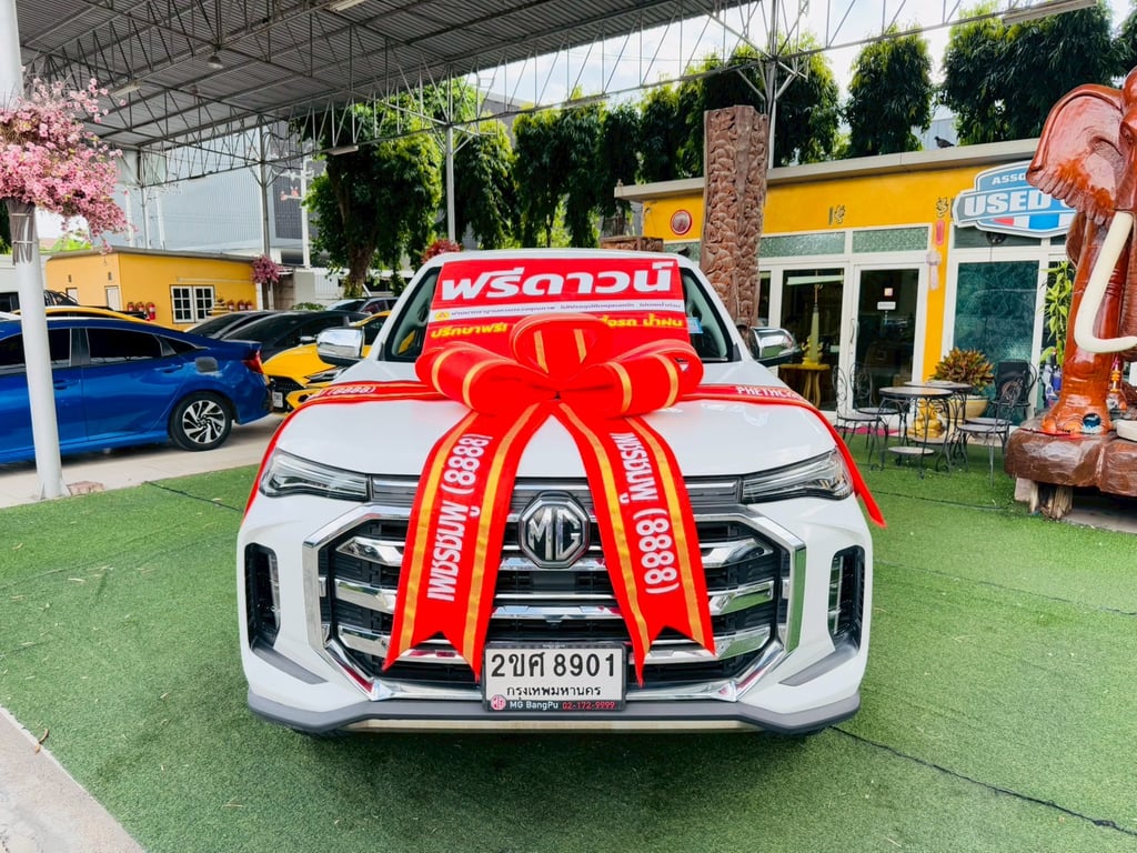 ไมล์แท้ 22,xxx กม เกียร์ออโต้ รุ่นท็อป #MG EXTENDER 4 ประตู 2.0 GRAND X i-Smart ปี 2022 ไมล์แท้ 22,xxx กม เกียร์ออโต้ รุ่นท็อป #MG EXTENDER 4 ประตู 2.0 GRAND X i-Smart ปี 2022