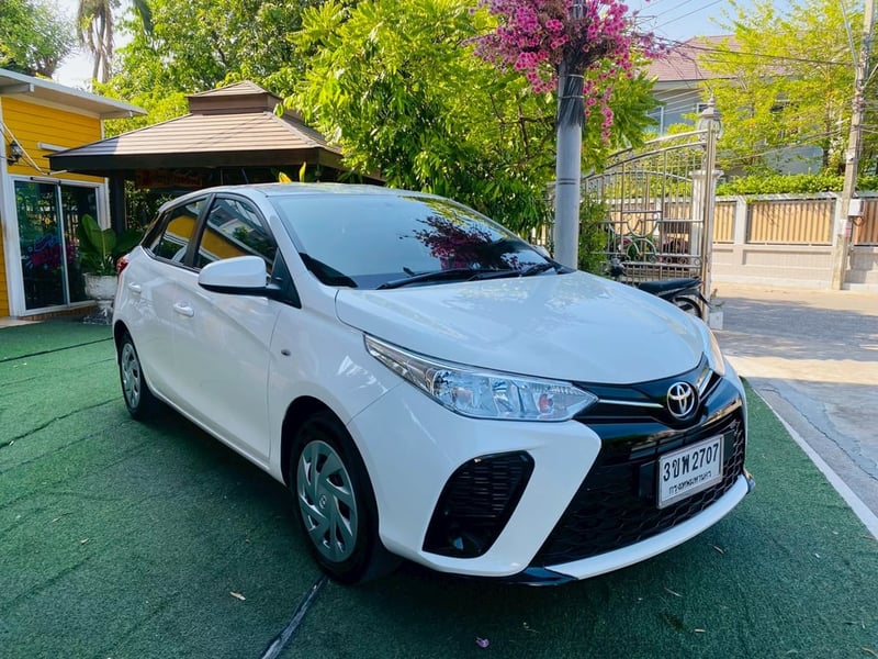 #TOYOTA YARIS 1.2 Entry ปี 2022 + LPG เรียบร้อย ใช้งานได้ 2 ระบบ