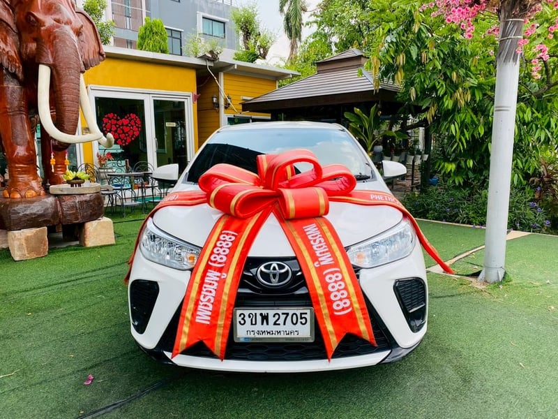 #TOYOTA YARIS 1.2 Entry ปี 2022 + LPG