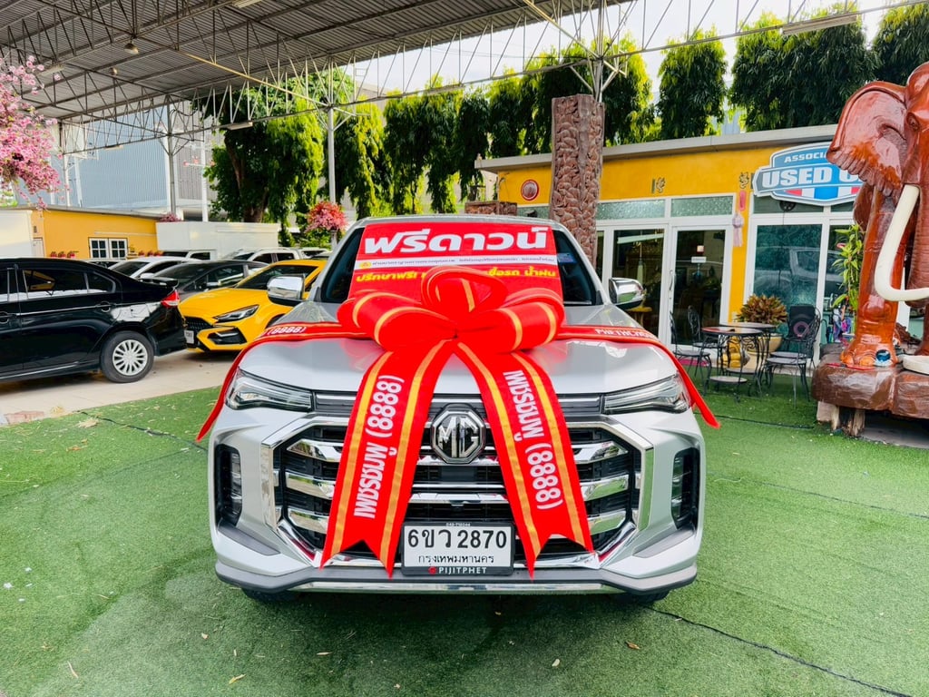 ไมล์แท้ 29,xxx กม เกียร์ออโต้ รุ่นท็อป #MG EXTENDER 4 ประตู 2.0 GRAND X i-Smart ปี 2022 ไมล์แท้ 29,xxx กม เกียร์ออโต้ รุ่นท็อป #MG EXTENDER 4 ประตู 2.0 GRAND X i-Smart ปี 2022