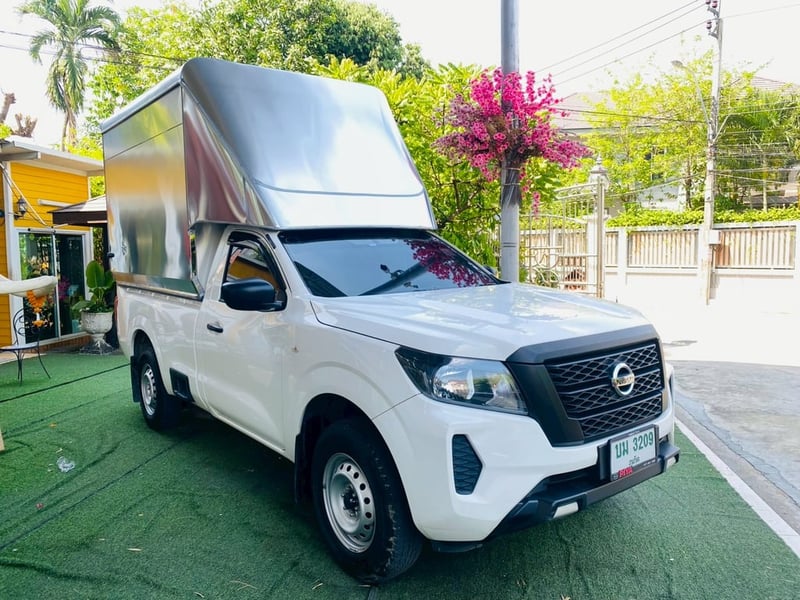 NISSAN NAVARA SINGLECAB 2.5 SL ปี 2023ฟรีหลังคาอลูมิเนียมใหม่  เสริมแหนบข้างละ 8 แผ่น 