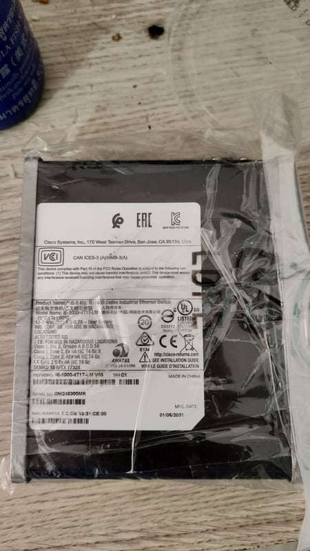 Cisco Industrial Ethernet 1000 