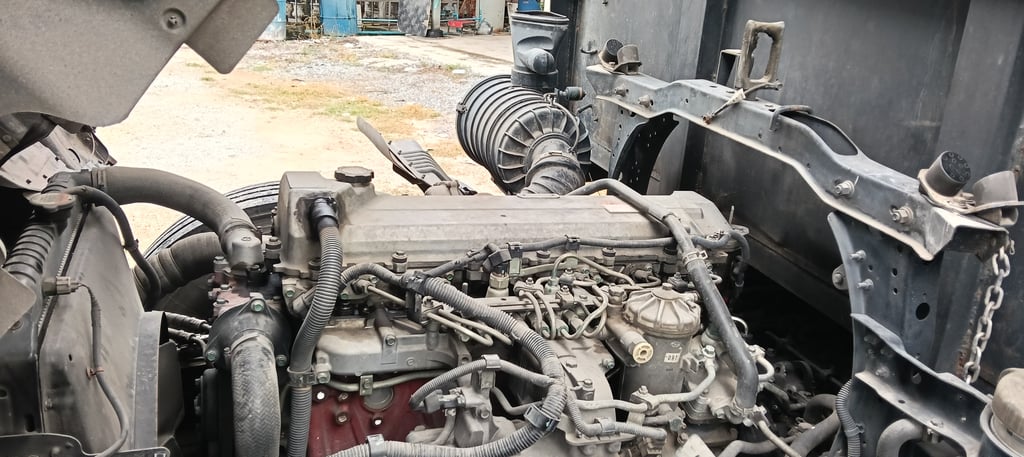 HINO FG 212แรงม้า รถบรรทุก 6ล้อ กระบะคอกสูง ปี2013