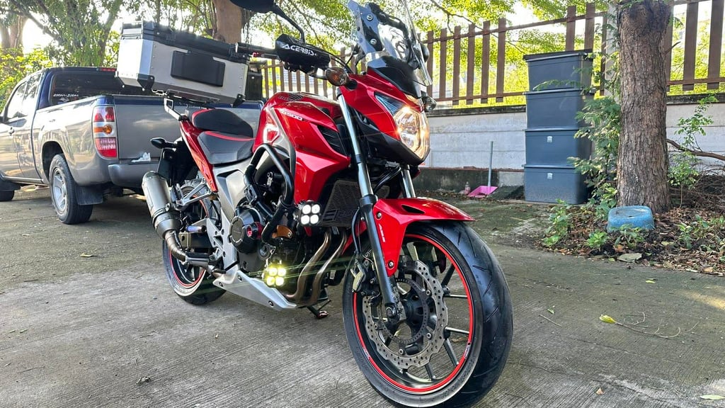 ขาย cb500F ปี 2013 ขาย cb500F ปี 2013