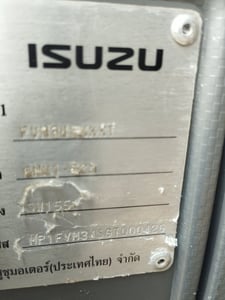 ISUZU FVM 240แรงม้า รถบรรทุก 10ล้อ พื้นเรียบ ปี2019 เลขไมล์น้อยกว่า 500,000 กม.