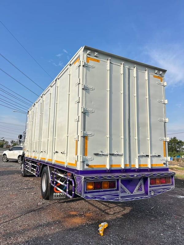 ISUZU FTR 240แรงม้า รถบรรทุก 6ล้อ ตู้แห้ง ปี2019 เลขไมล์น้อยกว่า 500,000 กม.