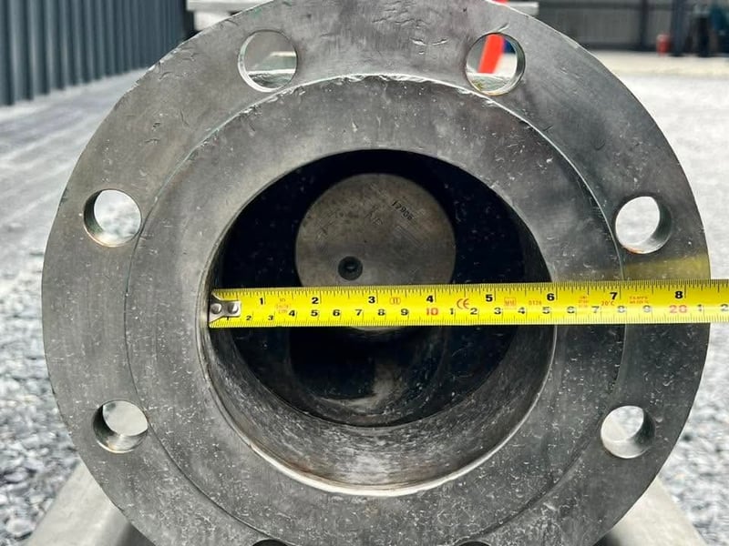 สกรูเพลสสเตนเลสงานยุโรปALLWEILER AG GERMANY ท่อ 6” ห้องสกรูยาว 140 cm เกียร์ขนาด 5 HP 380V สกรูเพลสสเตนเลสงานยุโรปALLWEILER AG GERMANY ท่อ 6” ห้องสกรูยาว 140 cm เกียร์ขนาด 5 HP 380V