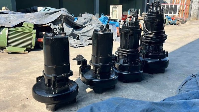 ปั้มจุ่มแช่ไดโว่(Submersible)🇯🇵Tsurumi & ShinMaywa🇯🇵⚡️380V ปั้มจุ่มแช่ไดโว่(Submersible)🇯🇵Tsurumi & ShinMaywa🇯🇵⚡️380V