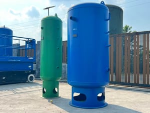 ถังพักลมเข้าใหม่ มีขนาด 500 และ 1000 Litr 