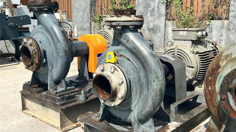 ชุดปั้มน้ำหอยโข่ง🇯🇵EBARA JAPAN🇯🇵⚡️380V⚡️เข้ามา 4 ชุด