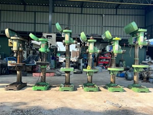 สว่านแท่นเก่าญี่ปุ่น🇯🇵KIRA JAPAN🇯🇵รุ่น 420 (1.1 ต่อ 4”)⚡️380V⚡️เช็คฟิตทั้งระบบพร้อมใช้ เข้ามา 6 ตัว💥#สดจากนอกเก่าญี่ปุ่น💥