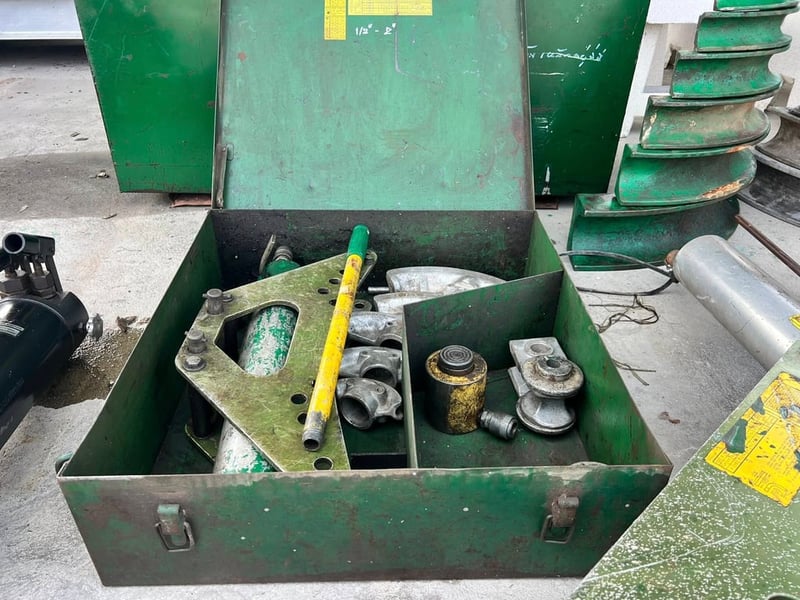 เครื่องดัดแป๊ป🇺🇸ENERPAC & GREENLEE🇺🇸Made in USA มาพร้อมอุปกรณ์ลูกดัดจัดเต็ม เข้ามา 3 ชุด