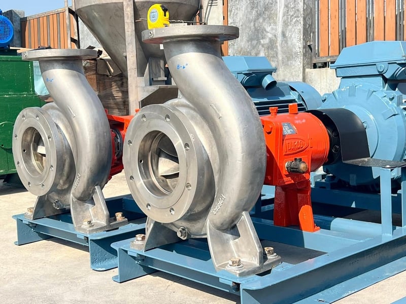 ชุดปั้มน้ำหอยโข่งงานสเตนเลส🇬🇧 DURCO FLOWSERVE PUMP 🇬🇧⚡️380V⚡️งานสเตนเลสเกรดหนาแบรนด์พรีเมี่ยมจากยุโรป สภาพสวยงานตัดประมูล