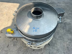 ถังร่อนเขย่างานสเตนเลสแบบ2ชั้น ขนาด 50 cm⚡️380V⚡️เข้ามา 2 ตัว