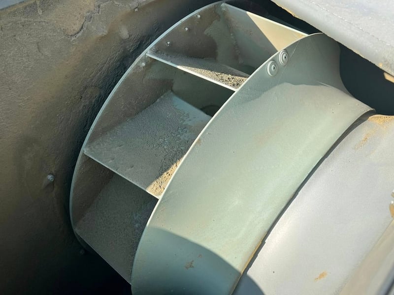 บลเวอร์ดูดเป่าระบายอากาศ KRUGER BLOWER ขนาด 15 HP⚡️380V⚡️CMH : 20000 สภาพสวยเข้ามา 4 ตัว