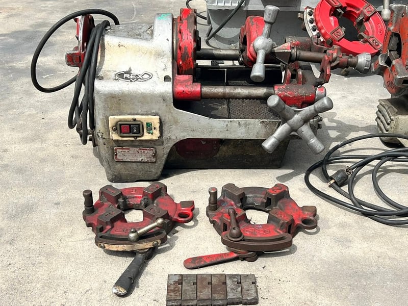 เครื่องต้าปเกลียวแป้ปญี่ปุ่น🇯🇵REX JAPAN🇯🇵⚡️220V⚡️เข้ามา 3 ตัว