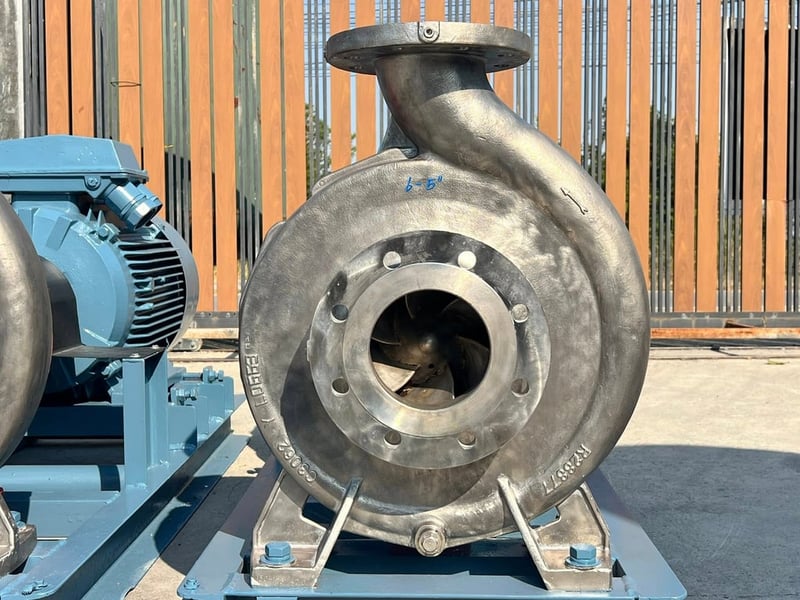 ชุดปั้มน้ำหอยโข่งงานสเตนเลส🇬🇧 DURCO FLOWSERVE PUMP 🇬🇧⚡️380V⚡️งานสเตนเลสเกรดหนาแบรนด์พรีเมี่ยมจากยุโรป สภาพสวยงานตัดประมูล